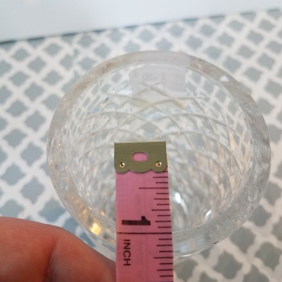 Waterford Crystal Diamond Cut Vase - Picture 7 of 11